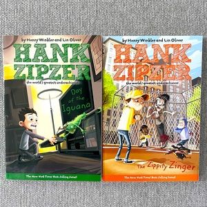 Autographed Henry Winkler Hank Zipzer the World’s Greatest Underachiever books